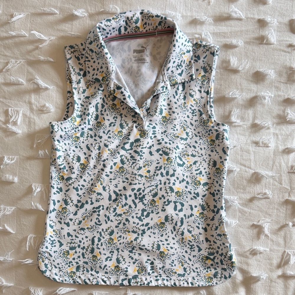 Puma Girl's Sleeveless Polo